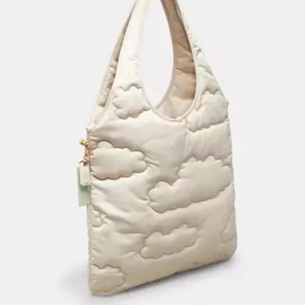 Authentic Coach white cloud quilting - Picture 2 of 4